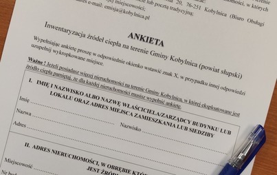 Zdjęcie do Inwentaryzacja źr&oacute;deł ciepła na terenie Gminy Kobylnica