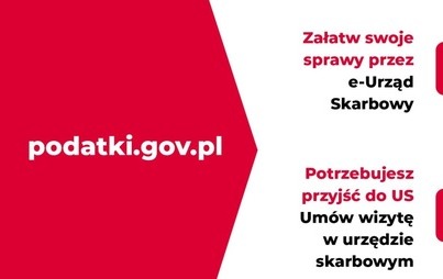 Zdjęcie do Załatwiaj swoje sprawy przez e-Urząd Skarbowy, a wizytę w urzędzie umawiaj na podatki.gov.pl