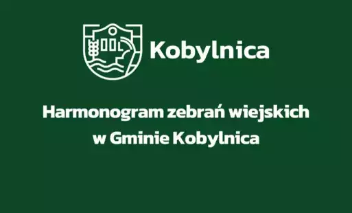 Zdjęcie do Haromonogram zebrań wiejskich w Gminie Kobylnica