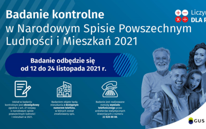 Zdjęcie do Badanie kontrolne w Narodowym Spisie Powszechnym