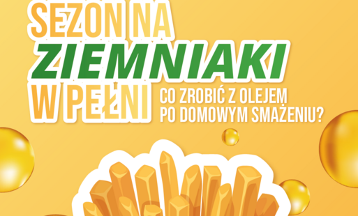 Zdjęcie do Sezon na ziemniaki w pełni. Co zrobić z olejem po domowym smażeniu