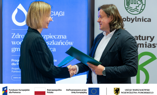 Zdjęcie do Bezpieczna i czysta woda dla mieszkańc&oacute;w. Gmina Kobylnica i Wodociągi Słupsk łączą siły